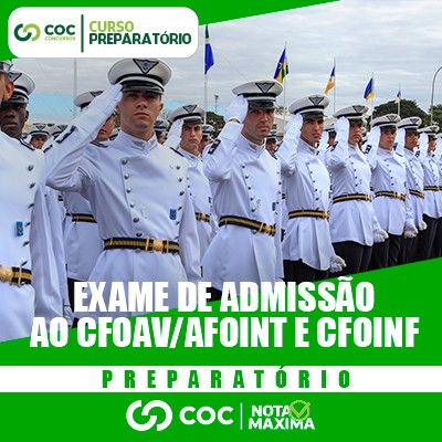 Prep. Exame de Admisso ao CFOAV/AFOINT e CFOINF