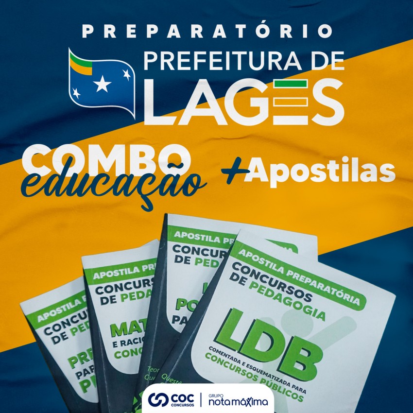 PREP. PREFEITURA LAGES EDUCAO - SC