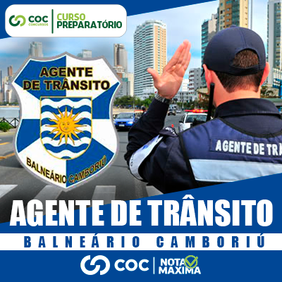 Preparatrio Agente de Trnsito Balnerio Cambori